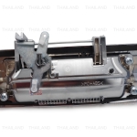 มือเปิดท้ายกระบะ มือจับท้าย เว้ารูกล้อง 1 ชิ้น สีไทเทเนียม สำหรับ Toyota Hilux Revo SR5 ปี 2015-2022